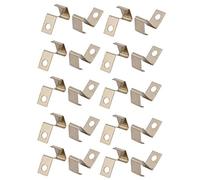 sourcing map Lot de 20 piles AAA en métal à ressort pour chargeur de batterie de télécommande