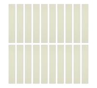 sourcing map Lot de 20 règles droites en plastique transparent de 15 cm avec ligne ondulée pour salles de classe, maison, bureau, jaune