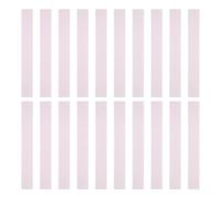 sourcing map Lot de 20 règles droites en plastique transparent de 20 cm avec ligne ondulée pour salles de classe, maison, bureau - Rose