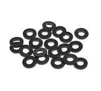 sourcing map Lot de 20 rondelles plates en caoutchouc de 13 mm de diamètre extérieur 6 mm de diamètre intérieur 1,6 mm d'épaisseur pour tuyau d'arrosage