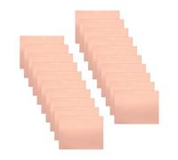 sourcing map Lot de 20 rubans adhésifs conducteurs en feuille de cuivre, 100 mm de large x 125 mm de long, 0,05 mm d'épaisseur, barrière de protection contre les limaces pour guitares en verre teinté