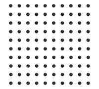 sourcing map Lot de 200 billes de roulement en plastique POM, 4,5 mm, boules en plastique solide G2 de précision en polypropylène, noir