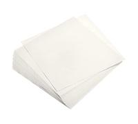 sourcing map Lot de 200 feuilles de papier origami double face 15 x 15 cm 70 g/m² blanc crème pliable pour projets artistiques, débutants, décoration de cadeaux
