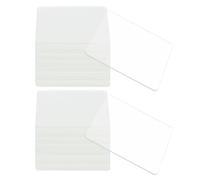 sourcing map Lot de 200 rubans adhésifs double face transparents amovibles de 6 cm - Mastic de montage rond pour décoration de festival, photo