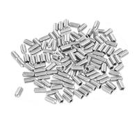sourcing map Lot de 200 vis sans tête à six pans creux M5 x 10 mm en acier inoxydable 304, pour réparation d'instruments compacts, machines et équipements (argenté)