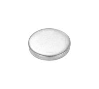 sourcing map Lot de 220 disques ronds en acier inoxydable de 6 mm de diamètre x 1,5 mm d'épaisseur pour gravure, estampage, étiquettes de nom, loisirs créatifs