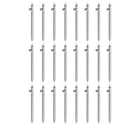 sourcing map Lot de 24 barrettes à ressort à dégagement rapide de 21 mm de diamètre en acier inoxydable pour bracelet de montre