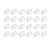 sourcing map Lot de 24 boules en caoutchouc anti-vibrations pour caméra quadrirotor FPV M7 x 17 x 20 mm Blanc