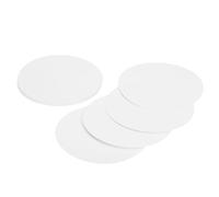sourcing map Lot de 24 découpes rondes en carton épais de 15 cm pour travaux manuels, peinture, projets de bricolage, tableau d'affichage, décoration de tableau d'affichage, blanc