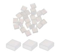 sourcing map Lot de 25 bouchons de protection anti-poussière en silicone pour port USB type A, transparent