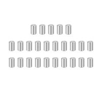 sourcing map Lot de 25 chevilles cylindriques M6 x 10 mm en acier inoxydable 304 pour appareils métalliques, meubles en bois, installation à faire soi-même, argent