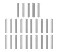 sourcing map Lot de 25 chevilles cylindriques M8 x 60 mm en acier inoxydable 304 pour appareils métalliques, meubles en bois, installation à faire soi-même, argent