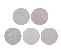 sourcing map Lot de 25 disques abrasifs en maille de 125 mm, grain 80/120/180/240/400, sans poussière, pour cloison sèche et sol