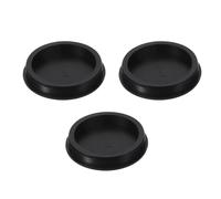sourcing map Lot de 3 bouchons en silicone en forme de T, diamètre 80 mm/3,15 pouces, bouchon en silicone élastique étanche réutilisable, bouchon d'étanchéité pour trou rond pour tuyaux équipements