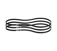 sourcing map Lot de 3 courroies en V 470J6 PJ nervurées à 6 baleines 119,4 cm de long x 1,4 cm de largeur x 0,4 cm de hauteur, courroies en caoutchouc EPDM, courroie micro V multi-coins