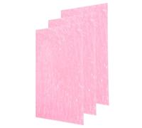 sourcing map Lot de 3 feuilles acryliques nacrées extrudées translucides pour loisirs créatifs, découpe et gravure au laser, 30,5 x 20,3 x 0,3 cm, rose