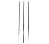 sourcing map Lot de 3 limes à tronçonneuse rondes de 5,0 mm avec coupe en spirale pour affûtage et meulage de tronçonneuse