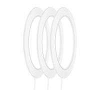 sourcing map Lot de 3 rubans adhésifs pour tableau blanc de 2 mm - 66 m - Pour tableau blanc - Effaçable à sec - Scrapbooking - Bricolage - Artisanat