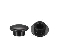 sourcing map Lot de 30 capuchons tactiles pour interrupteur à bouton-poussoir 3,1 mm de diamètre pour interrupteur micro tactile 6 x 6 mm Noir