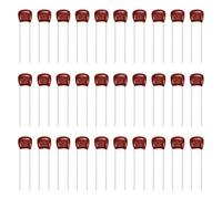 sourcing map Lot de 30 condensateurs à film polypropylène métallisé, CBB21/CBB22 100 V 473J 0,047UF pour appareils électroniques et lampes à économie d'énergie, rouge
