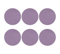 sourcing map Lot de 30 disques de ponçage 125 mm Grain 80 Crochet et boucle Papier abrasif Orbital aléatoire pour le travail du bois, automobile, polissage des métaux, violet