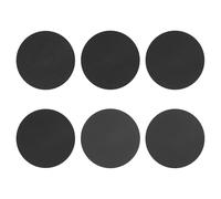 sourcing map Lot de 30 disques de ponçage 177 mm Grain 80/120/240/400/1000/2000 Grain Crochet et Boucle Papier de verre Orbital pour le travail du bois, automobile, polissage des métaux, noir