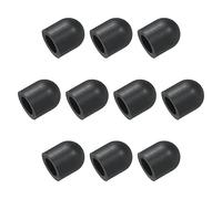 sourcing map Lot de 30 embouts de stylet en caoutchouc de silicone conducteur pour écran tactile capacitif pointe souple universelle de remplacement 6,5 mm