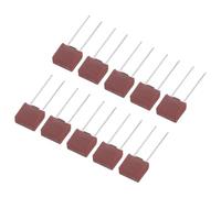 sourcing map Lot de 30 micro fusibles carrés miniatures montés DIP pour réparation de pièces électroniques PCB LCD T2A 250 V Rouge