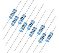 sourcing map Lot de 30 résistances 910 ohms, 2 W 1% de tolérance à film métallique 5 bandes pour projets et expériences électroniques de bricolage.
