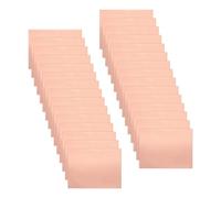 sourcing map Lot de 30 rubans adhésifs conducteurs en feuille de cuivre, 75 mm de large x 100 mm de long, 0,05 mm d'épaisseur, barrière de protection contre les limaces pour guitares en vitrail