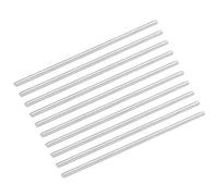 sourcing map Lot de 30 tiges entièrement filetées M3 x 100 mm Filetage 0,5 mm Acier inoxydable 304 Tige filetée à droite