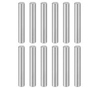 sourcing map Lot de 32 chevilles cylindriques M5 x 30 mm en acier inoxydable 304, chevilles de support d'étagère, tiges de fixation pour armoire, meubles, bricolage, industrie mécanique