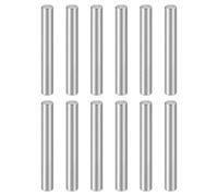 sourcing map Lot de 32 chevilles cylindriques M5 x 40 mm en acier inoxydable 304, chevilles de support d'étagère, tiges de fixation pour armoire, meubles, bricolage, industrie mécanique