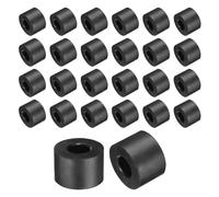 sourcing map Lot de 36 entretoises rondes en caoutchouc anti-vibrations 30 mm de diamètre x 13 mm de diamètre intérieur x 20 mm de hauteur