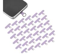 sourcing map Lot de 36 languettes universelles pour téléphone portable - En forme de T - Pour la plupart des coques de smartphone - Violet
