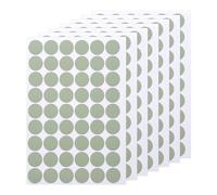 sourcing map Lot de 378 feuilles d'autocollants autocollants en PVC pour trous de vis - 2,1 cm - Pour meubles, armoires en bois, mur, bureau, table, bibliothèque, vert thé