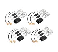 sourcing map Lot de 4 bornes d'élément de cuisinière 330031 pour cuisinière électrique, remplace 814399, 5301167733, 5303935058