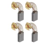 sourcing map Lot de 4 brosses de charbon de 16 mm x 10 mm x 5 mm pour meuleuse 303# Moteur électrique Pièce de rechange Outil rotatif Machine de coupe Polisseuse Brosses pour réparation d'outils
