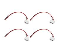 sourcing map Lot de 4 câbles d'extension de type C femelle à 2 broches, 3 A 5 V, prise femelle USB-C carrée vers queue de cochon étanche, câble d'extension pour PC, lampes LED, ordinateur portable