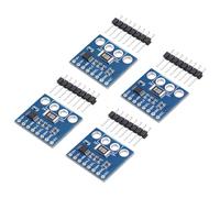 sourcing map Lot de 4 capteurs de courant bidirectionnel INA226 I2C - Tension CC - Moniteur d'alimentation - Module IIC - Module de surveillance de l'alimentation avec fonction d'alarme