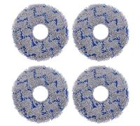 sourcing map Lot de 4 chiffons de rechange pour aspirateur Ecovacs pour Deebot X1 T10 Turbo/X1/X2/T10/T20