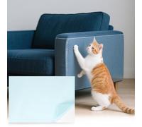 sourcing map Lot de 4 films de protection anti-rayures pour meubles - 43,2 x 30,5 cm - Double face - Protection transparente contre les griffes de chat - Pour coins de canapé, murs, portes
