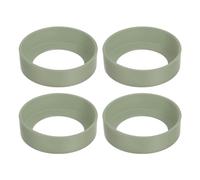 sourcing map Lot de 4 manchons de protection en silicone antidérapant pour bouteilles d'eau, tasses, gobelets, avocats (65 mm), a23122700ux0713