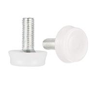 sourcing map Lot de 4 niveleurs de meubles réglables en hauteur de 9 mm à 19 mm M8 x 20 mm