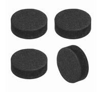 sourcing map Lot de 4 pieds d'isolation pour haut-parleur simple face, 15 mm x 5 mm en mousse antidérapante absorbant les chocs, tapis de support pour haut-parleur, système audio HiFi Home Cinéma