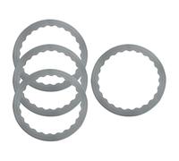 sourcing map Lot de 4 protections de pieds de tabouret de bar en silicone antidérapant pour pieds de chaise de 36,8 cm à 41,9 cm, coussinets de base ronds pour protéger le sol en bois, sans rayures