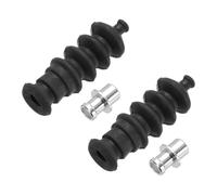 sourcing map Lot de 4 tiges de poussée étanches en caoutchouc avec support en aluminium pour bateau RC sans balais électrique