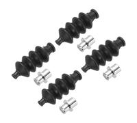 sourcing map Lot de 4 tiges de poussée étanches en caoutchouc avec support en aluminium pour bateau RC sans balais électrique