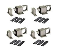 Sourcing Map Lot de 4 verrous de porte en alliage d'aluminium