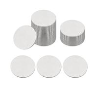 sourcing map Lot de 40 disques en acier inoxydable, 26 mm de diamètre, 1,7 mm d'épaisseur, plaques rondes et plates en métal, pour travaux manuels, estampage, fabrication de bijoux